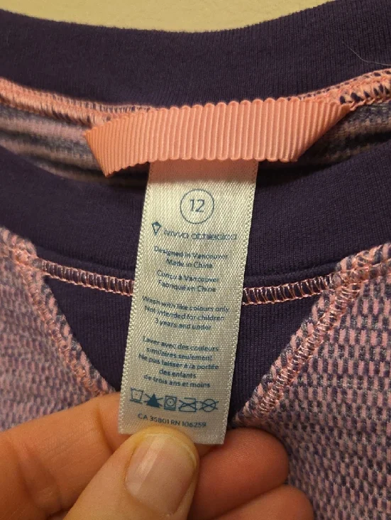 Ivivva Athlitica Size 12 Jacket Long Sleeve & Leggings - Picture 7 of 11